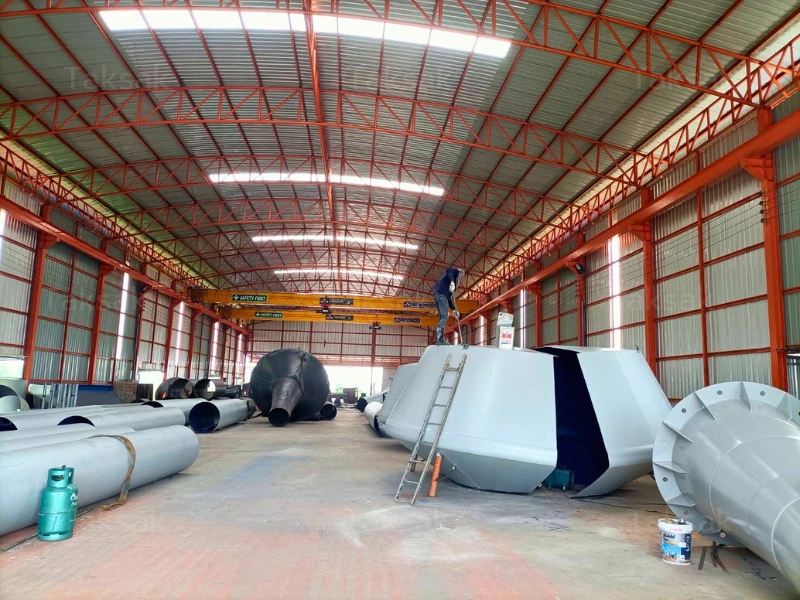 โรงงานผลิตถังแชมเปญสำหรับติดตั้งที่ขอนแก่น