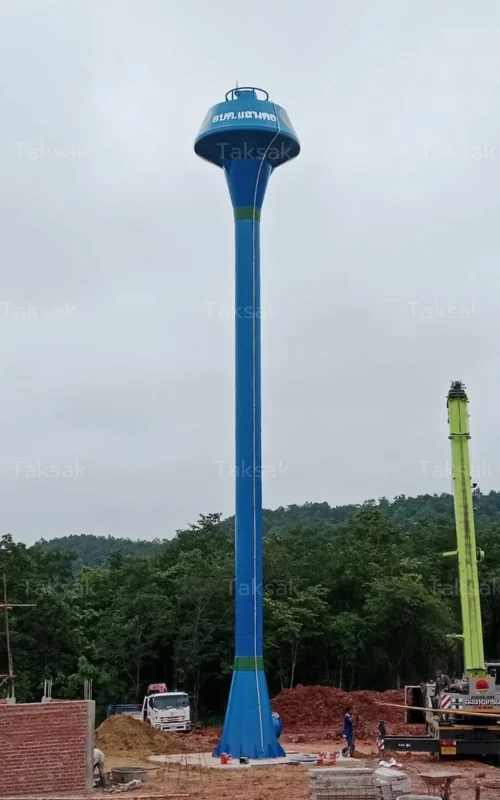 ติดตั้งถังแชมเปญ อบต.แสนตอ อุตรดิตถ์
