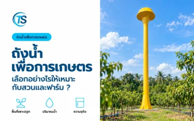 ถังน้ำเพื่อการเกษตร เลือกอย่างไรให้เหมาะกับสวนและฟาร์ม ?